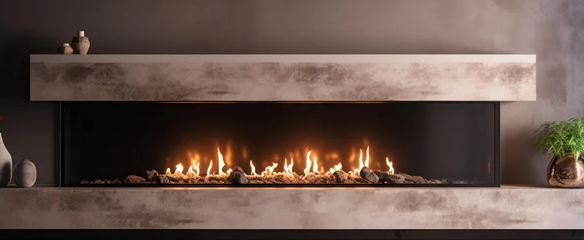 Gas Refractory Fireplace Logs in Novato, CA