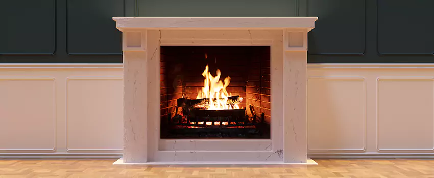 Open Flame Wood-Burning Fireplace Installation Services in Novato, California