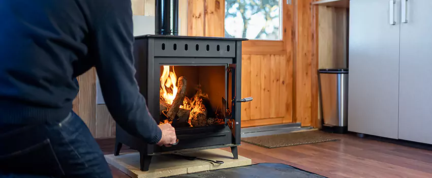 Open Hearth Wood Fireplace Installation in Novato, CA