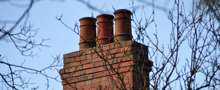 Chimney Crown Installation For Brick Chimney in Novato, California