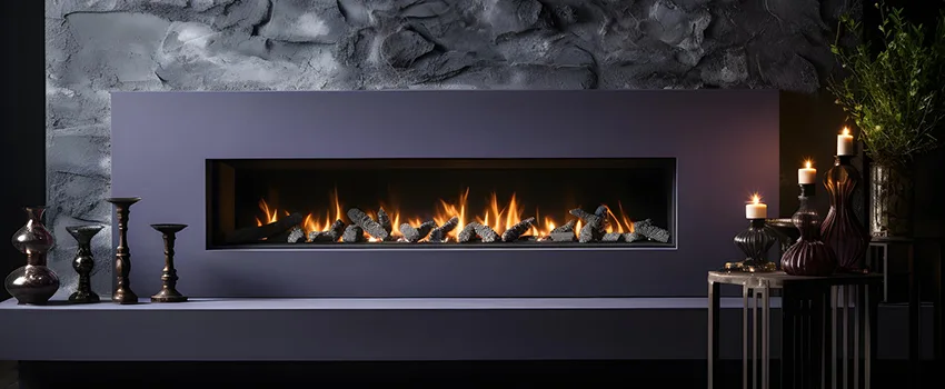 Ember Bed for Ventless Gas Fireplace in Novato, CA