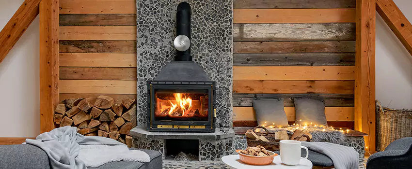Thelin Hearth Products Direct Vent Gas Stove Fireplace Inspection in Novato, California
